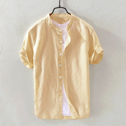 Casual Blouse Cotton Linen Shirts