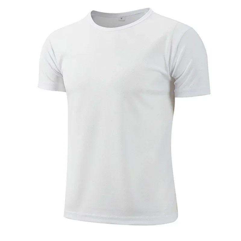 1pcs Men T-Shirts Running Shirt Boys Soccer Shirts Mens Jersey Sportswear Mens Jogging Quick Dry Compression Fitness Top clothe