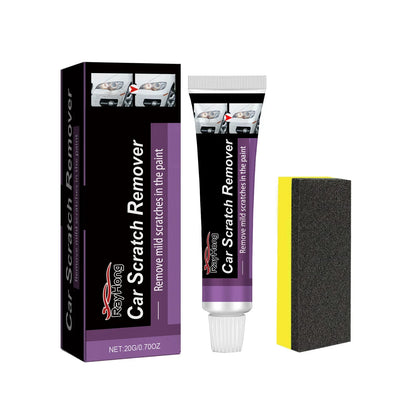 Car Scratch Remover Polishing Paste With Sponge Car Body Paint Care Remove Scratch Repair Broken Paint Smooth