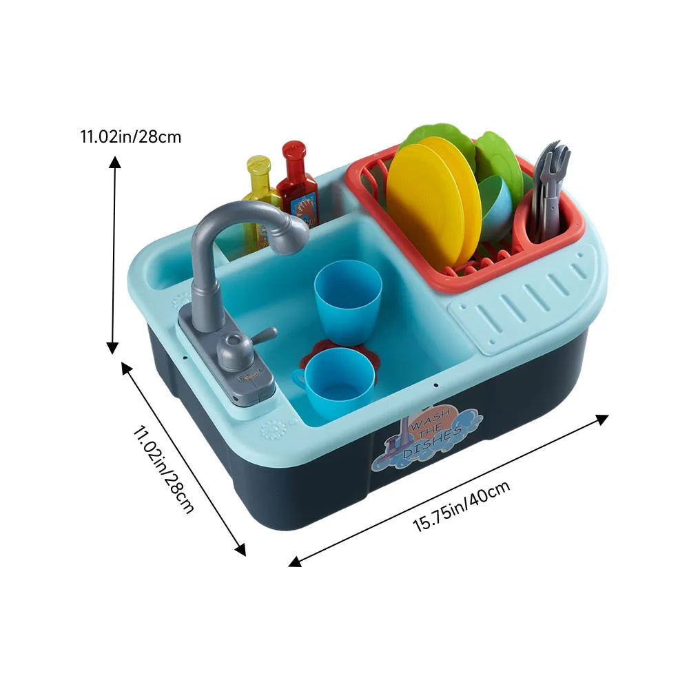Electric Kitchen Sink Toy Set