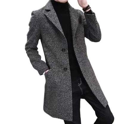 Korean Style Slimming Long Coat