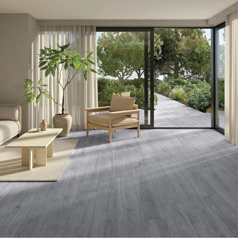 Livingandhome 36pcs Rustic Lifelike Wood Grain Self-adhesive PVC Flooring Laminate Flooring Planks for Home Decor