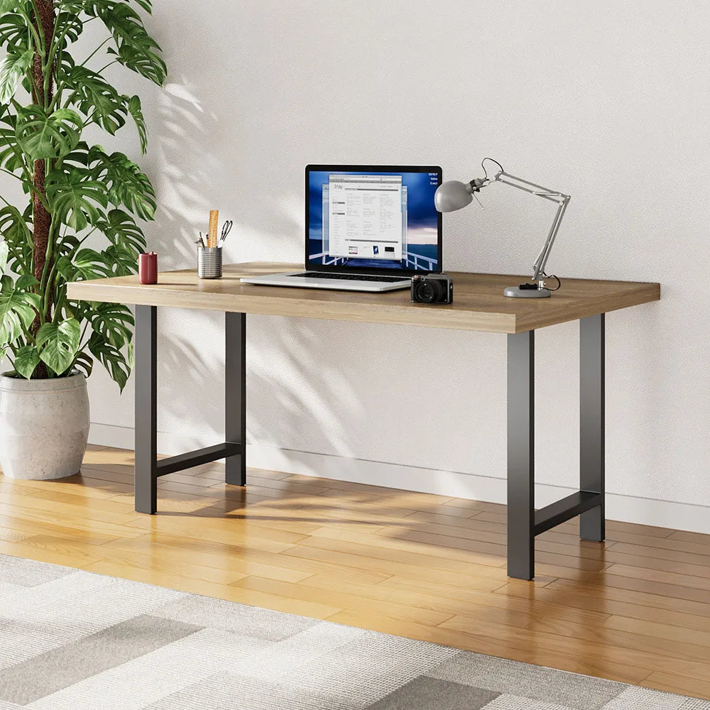 Livingandhome Height Metal Table Legs Furniture Accessories Anti-slip Black Iron Table Leg Round Metal Table Legs