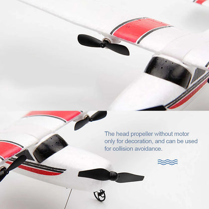 FX801 RC Aircraft Airplane 2.4GHz 2CH RC Airplane Aircraft Outdoor Flight Toys for Kids Boys Remote Intelligent Device