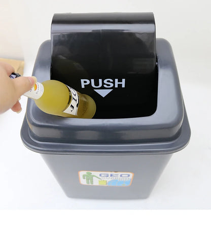 Kitchen High Body Pull Embedded Hidden Kitchen Waste Bin Cabinet Pull Basket Dry and Wet Separation Large Home with Door