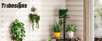 Corner Plant Stand Indoor, 6 Tiered Plant Shelf Flower Stand, Tall Multiple Potted Plant Holder