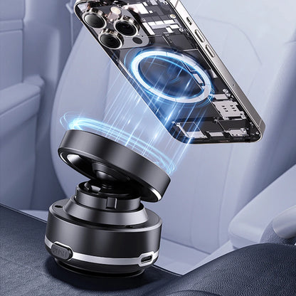 Magnetic Vacuum Car Mount Phone Holder 360° Rotatable Car Mobile Phone Holder for Smartphones 4.7Inch+