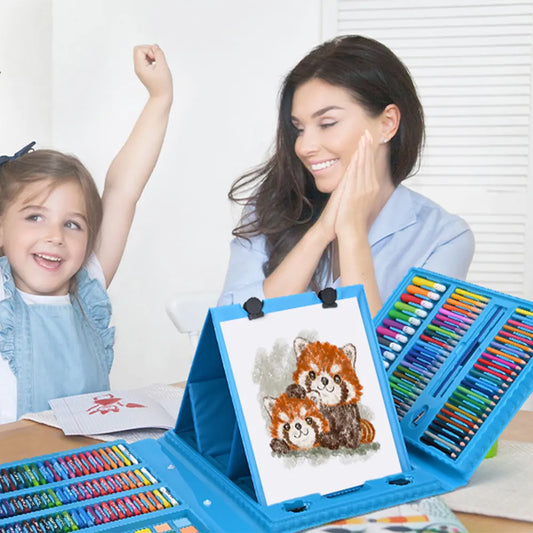 Portable Art Set Drawing Painting Art Supplies for Kids