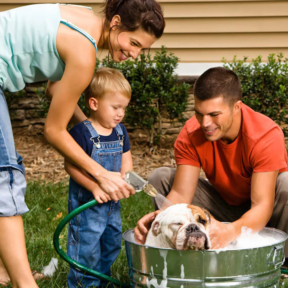 High Pressure metal Garden Water Spray Gardening Sprayer Water Hose Jet Household Lawn Car Washing Guns Yard Watering Sprinkle