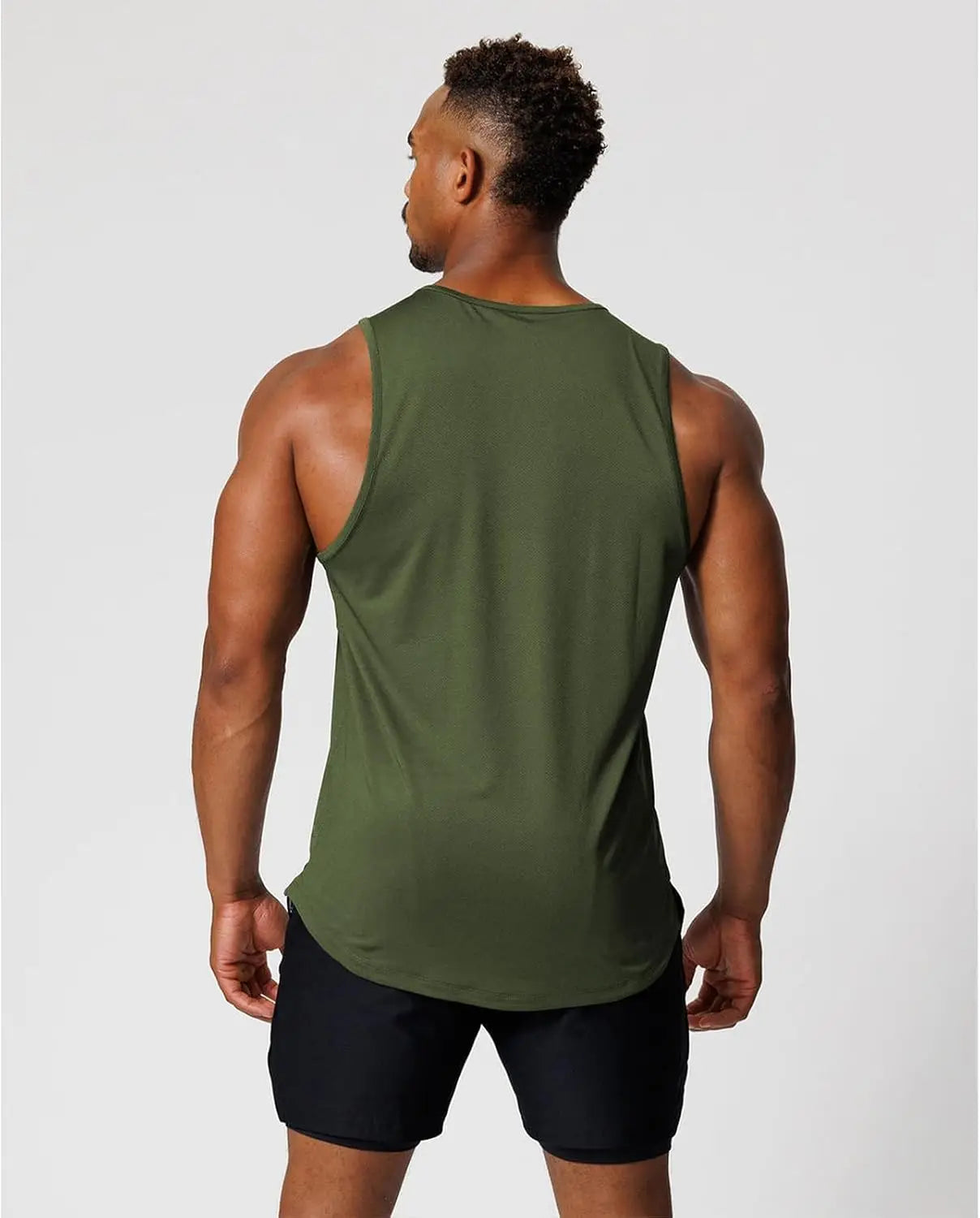 TURLAT Men's Workout Tank Tops Quick Dry Sleeveless Shirts for Men