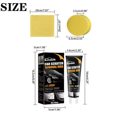 Professional Car Repair Scratch Silicone Free Remover Paste UK