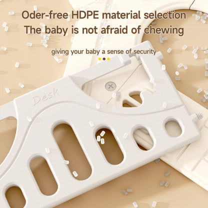 Kids Plastic Playhouse for Indoor Outdoor, Portable Game Cottage with Curtain, Gift Playhouse for Kids