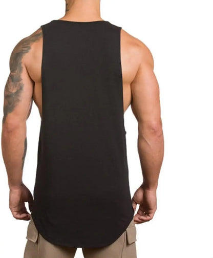Men's Muscle Gym Workout Stringer Tank Topsdybuilding Fitness T-Shirts T01