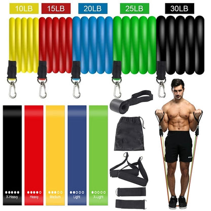 Resistance Bands Set Exercise Bands Home Workouts