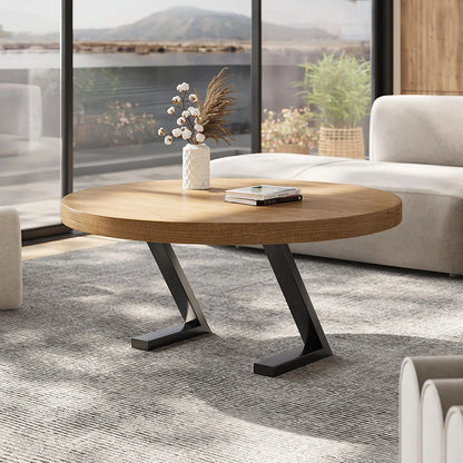 Livingandhome Height Metal Table Legs Furniture Accessories Anti-slip Black Iron Table Leg Round Metal Table Legs