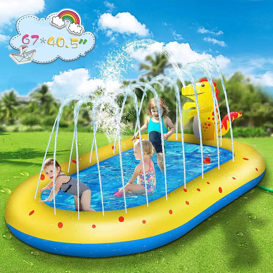 Inflatable Sprinkler Pool for Kids