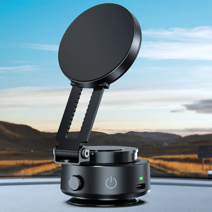 For Magsafe Magnetic Vacuum Car Phone Holder 360° Rotating Folding Intelligent Car Mount Mobile Phone Holder for Magsafe iPhone