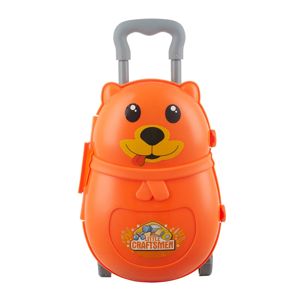 KIDkid Bear Repair Tool Luggage Kit Toy Set for Kids Holiday Present