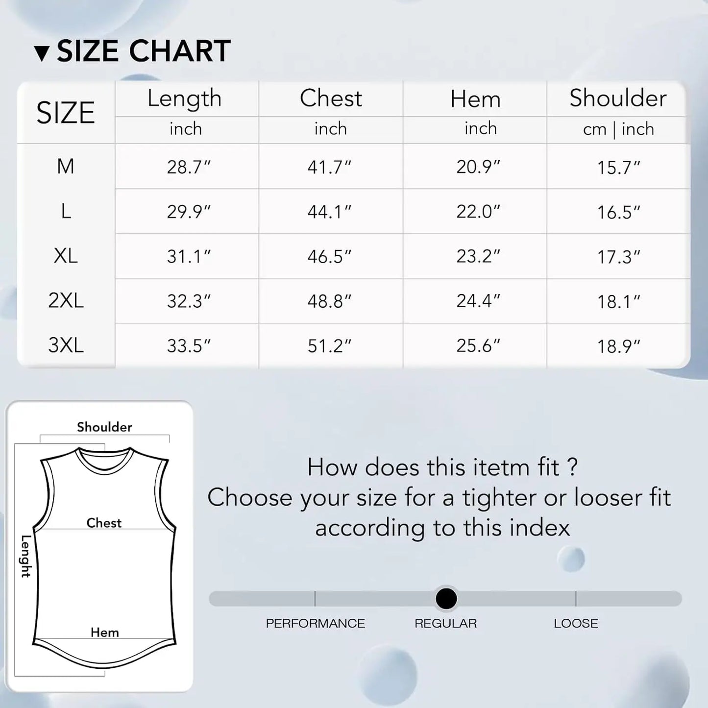 TURLAT Men's Workout Tank Tops Quick Dry Sleeveless Shirts for Men