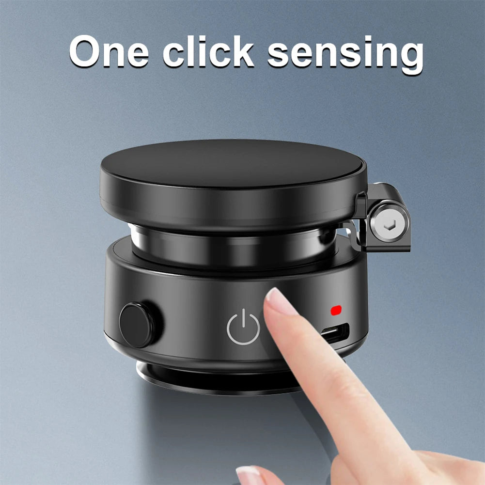 For Magsafe Magnetic Vacuum Car Phone Holder 360° Rotating Folding Intelligent Car Mount Mobile Phone Holder for Magsafe iPhone