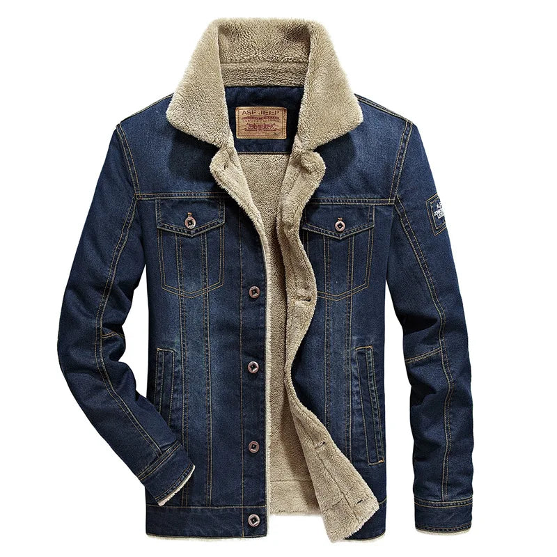 Casual Mens Coat Cotton Jacket