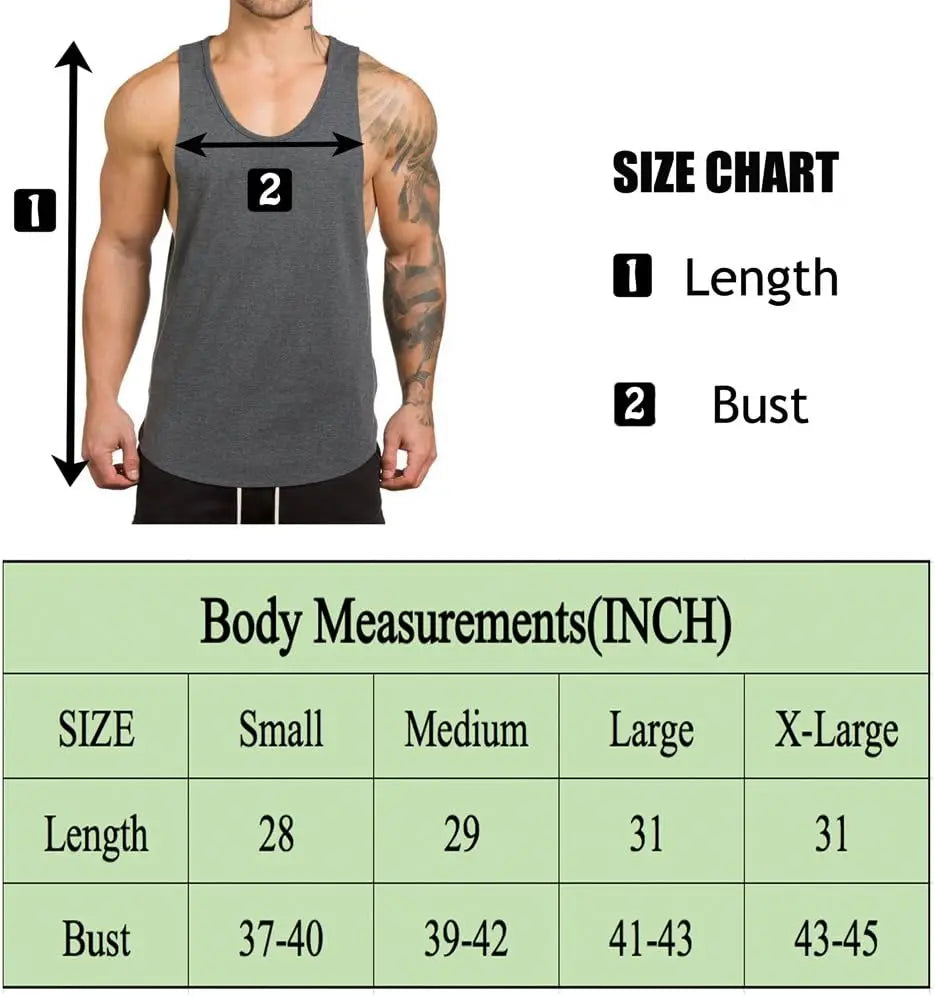Men's Muscle Gym Workout Stringer Tank Topsdybuilding Fitness T-Shirts T01