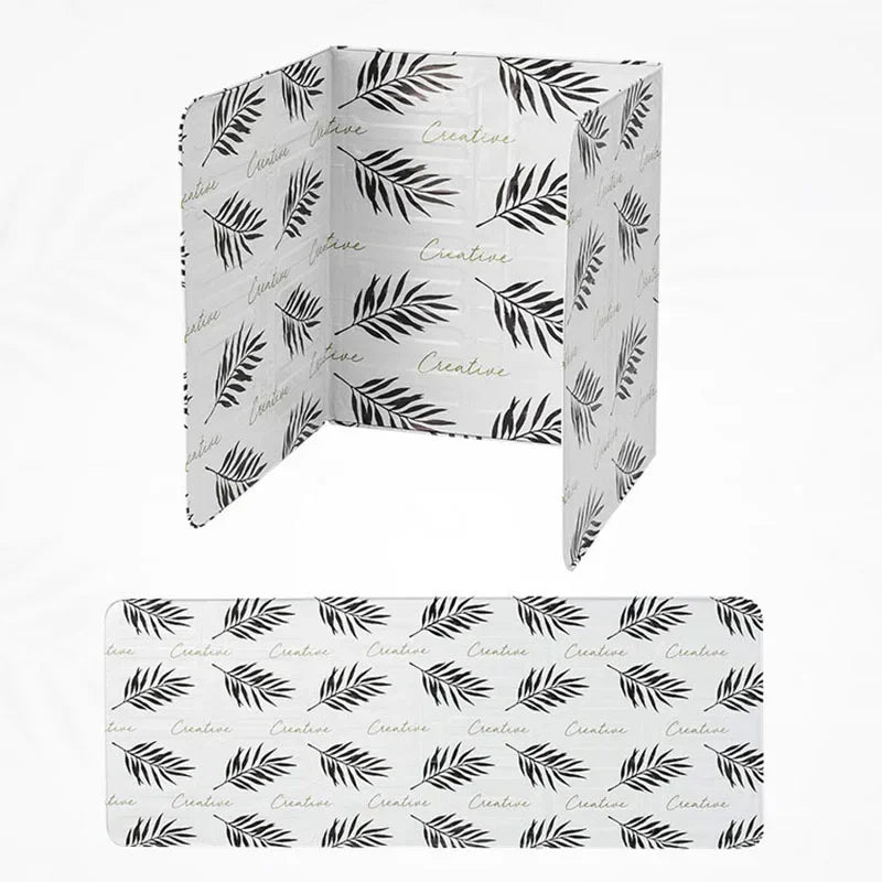 1 Pc Kitchen Gadgets Oil Splatter Screens Aluminium Foil Plate Gas Stove Splash Proof Baffle Waterproof  Kitchen Accessories