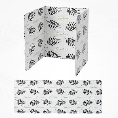 1 Pc Kitchen Gadgets Oil Splatter Screens Aluminium Foil Plate Gas Stove Splash Proof Baffle Waterproof  Kitchen Accessories
