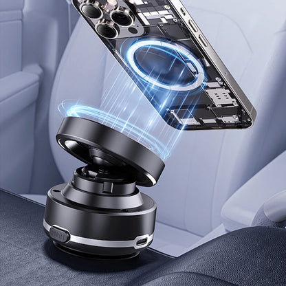 For Magsafe Magnetic Vacuum Car Phone Holder Mobile Phone Holder Car Magnetic Holder for Iphone 16/15/14/13/12 Plus Pro Max Mini