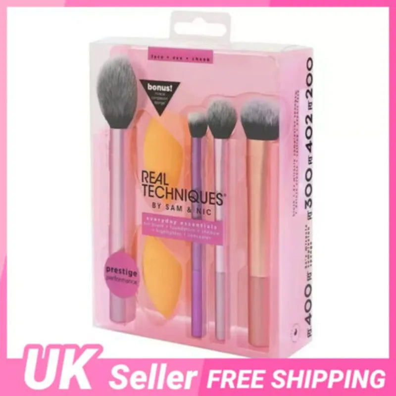 Makeup Brushes Set Foundation Smooth Blender Sponges Puff
