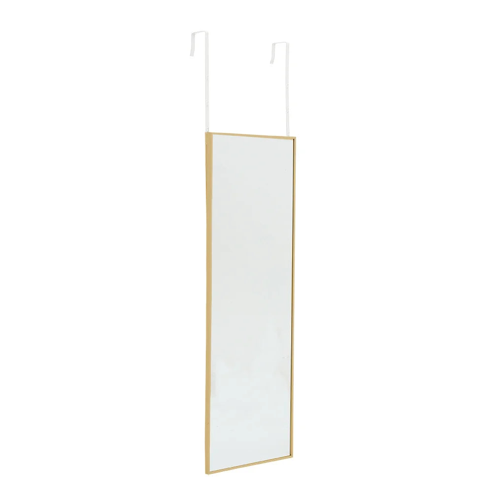 Metal Frame Over the Door Full Length Mirror Gold Large Mirror