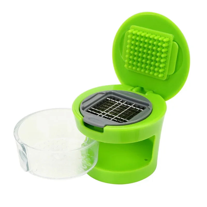 Stainless Steel Garlic Presses Manual Garlic Mincer Kitchen Supplies Gadgets Slicer Dicer Fruit