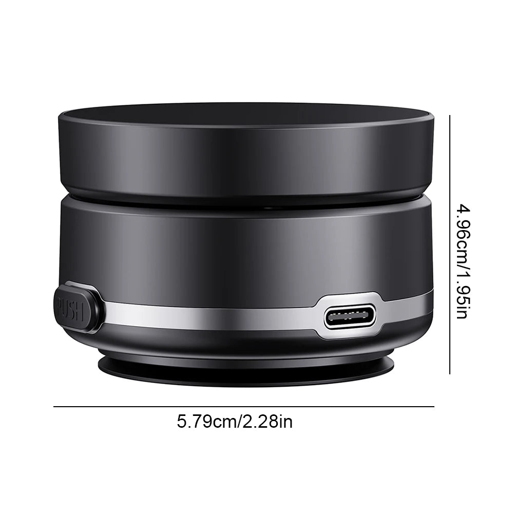 Magnetic Vacuum Car Mount Phone Holder 360° Rotatable Car Mobile Phone Holder for Smartphones 4.7Inch+