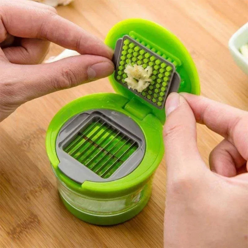 Stainless Steel Garlic Presses Manual Garlic Mincer Kitchen Supplies Gadgets Slicer Dicer Fruit