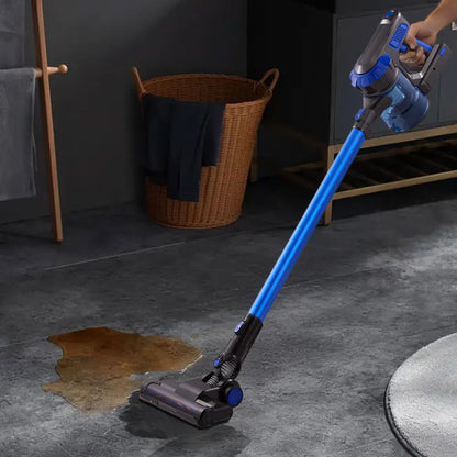 Livingandhome 110W Cordless Handheld Vacuum Cleaner with Automatic Shut-off Function