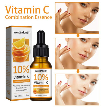 Vitamin C Serum for Face Whitening Facial Serum Hyaluronic Acid Dark Spot Remover Korean Skincare