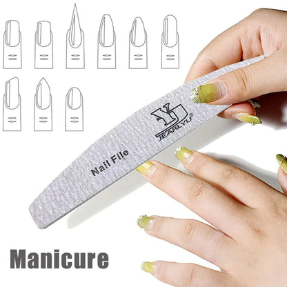 5Pcs Lot Nail File, Manicure Tool Set