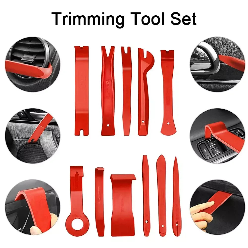 [UK Stock] 238pc Wrench Driver Tools Car Audio Repair Tool Trimming Clamps Hand tool Car Interior Disassembly Kit Removal Tool