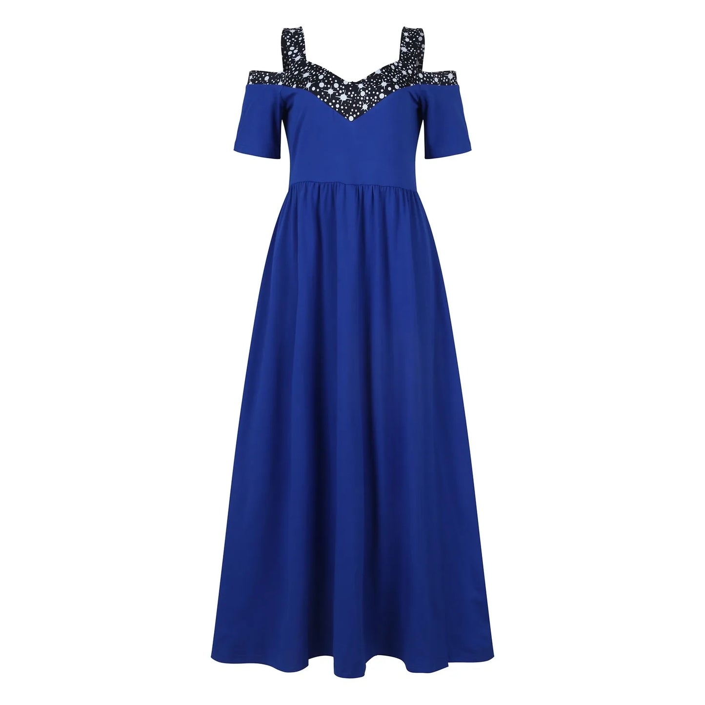 Women Elegant Halterneck Backless Long Dress