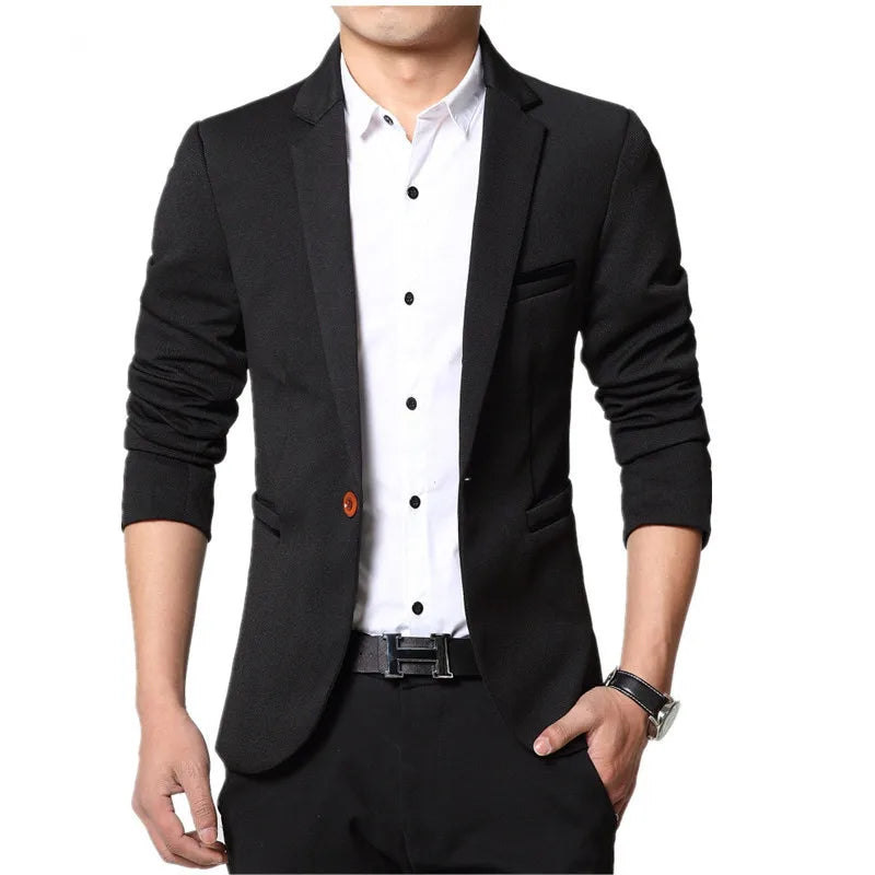 Slim fit fashion blazer