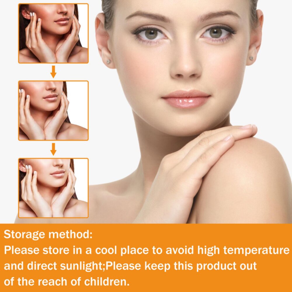 Vitamin C Serum for Face Whitening Facial Serum Hyaluronic Acid Dark Spot Remover Korean Skincare