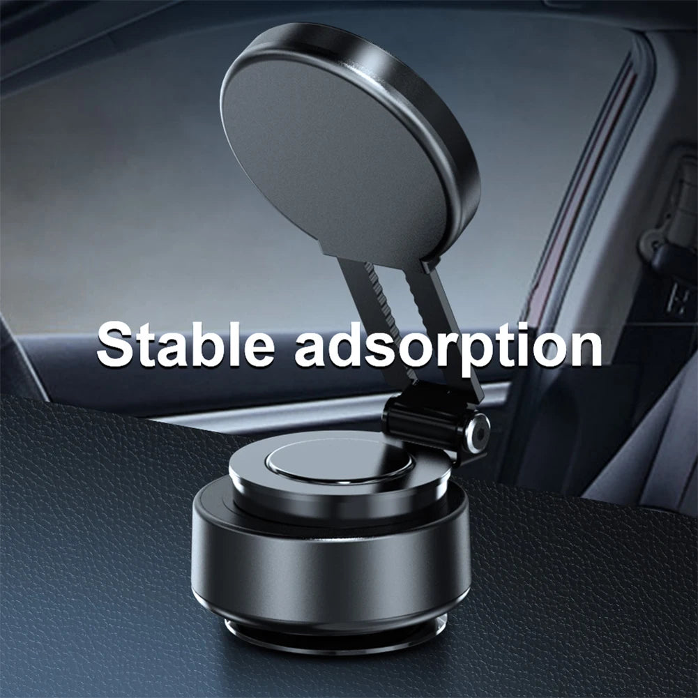 For Magsafe Magnetic Vacuum Car Phone Holder 360° Rotating Folding Intelligent Car Mount Mobile Phone Holder for Magsafe iPhone