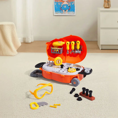 KIDkid Bear Repair Tool Luggage Kit Toy Set for Kids Holiday Present