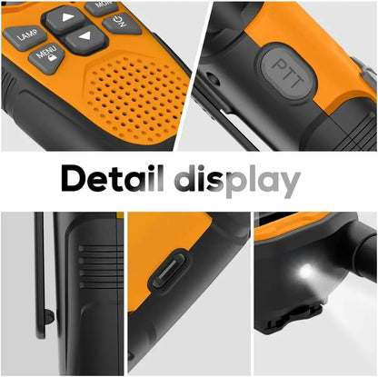 Walkie Talkies for Adults/Kids 3Pack,Built-In Li-Ion Battery,16 Channels Radio