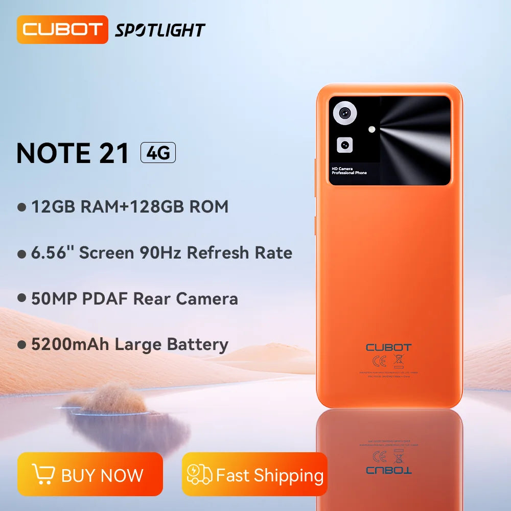 Cubot Note 21,New Smartphone