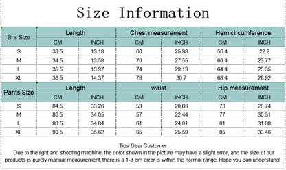 Women's Gym Two Piece Set Yoga Bra Underwear Tight Training Pants Bottom Pants Fitness Clothing Fitness Pants Set Exercise Set
