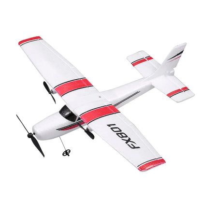 FX801 RC Aircraft Airplane 2.4GHz 2CH RC Airplane Aircraft Outdoor Flight Toys for Kids Boys Remote Intelligent Device