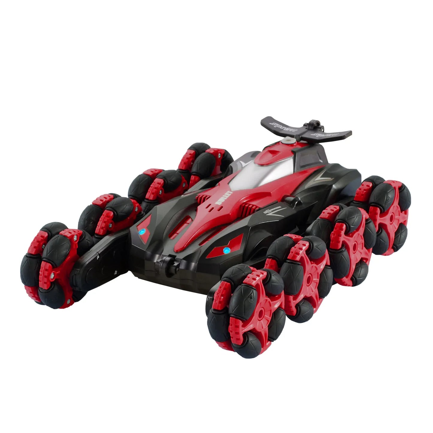 8 Round 2.4G RC Stunts Spray Drift Car Toy for Kids Holiday Present