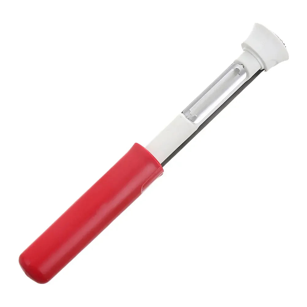 2 in 1 Apple Peeler Telescopic Stainless Steel Apple Core Remover Apple Coring Tool Apple Seed Remover Kitchen Gadgets Tool