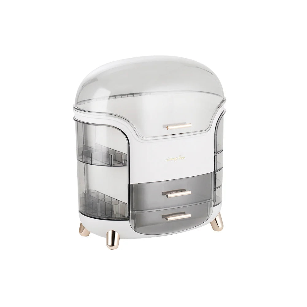 Large Makeup Storage Box Organizer with Drawers